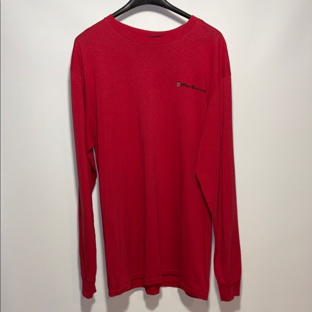Red Long Sleeve Tee